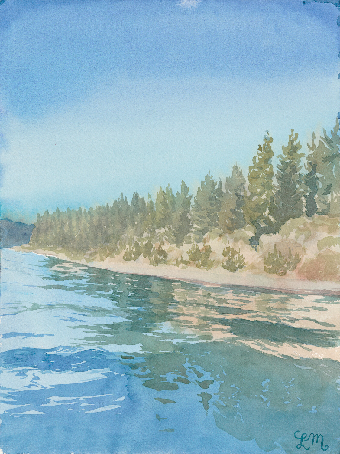 Reflections on Lake Tahoe